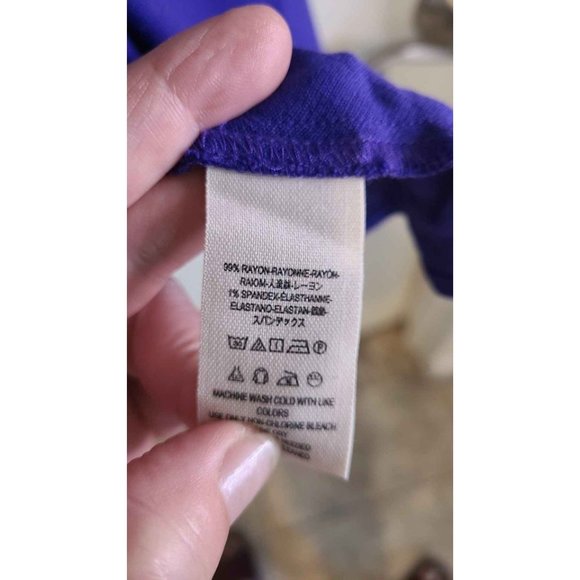 NWT Free People Tunic Mini Dress Violet Purple Size Medium - Picture 7 of 10